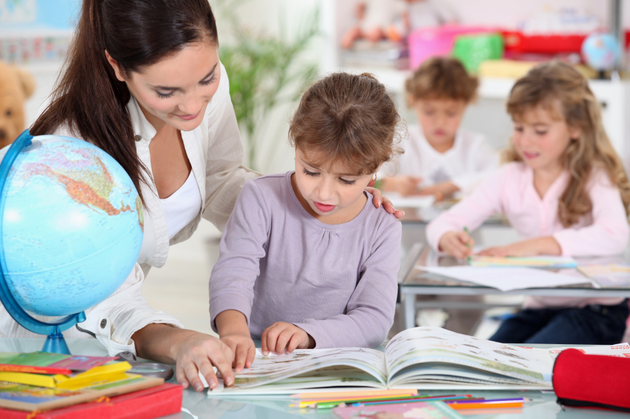 professeur et élève école bilingue Paris 